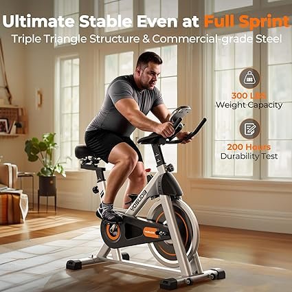 YOSUDA Exercise Bike Brake Pad Stationary Bike for Home