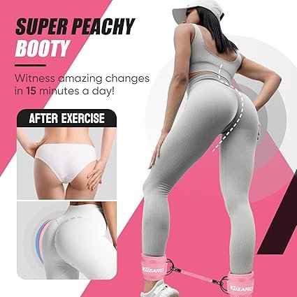 Ankle Resistance Bands with Cuffs Ankle Weights Bands