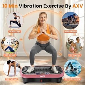 AXV Vibration Plate Fitness Platform Exercise Machine
